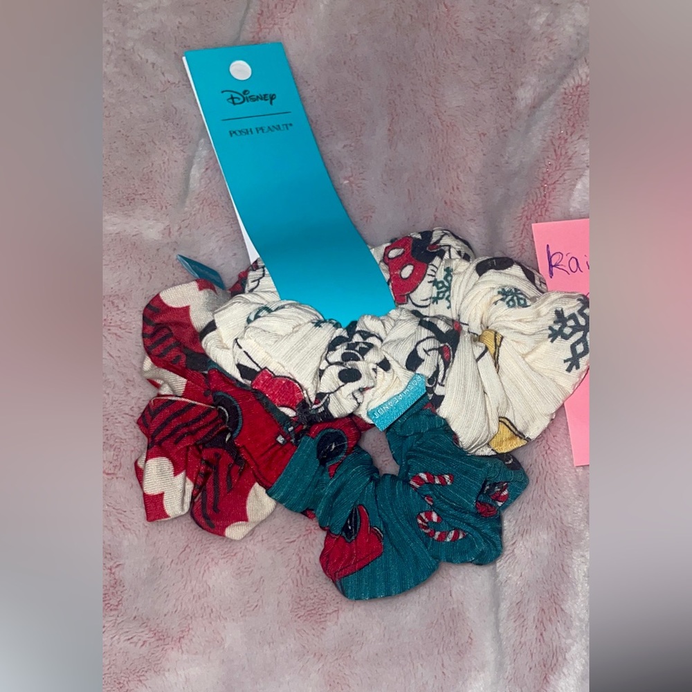 Posh Peanut Disney Mickey Christmas Scrunchies